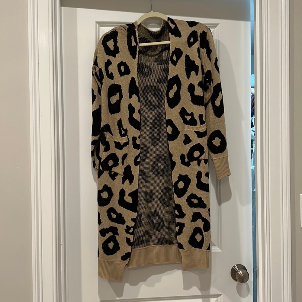 Leopard cardigan
